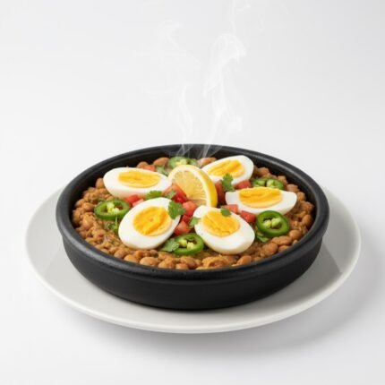 fava beans with eggs