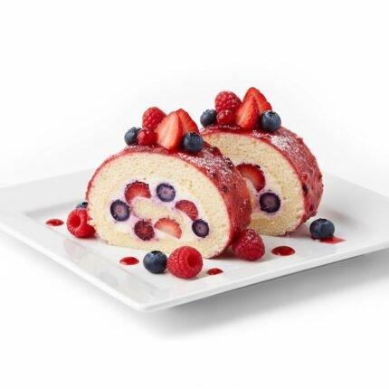 Sweet Roll Mixed Berries