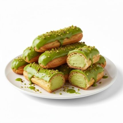 Pistachio éclair