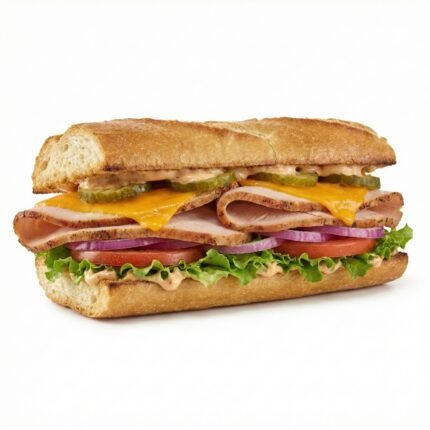 Smoked Turkey oat bread